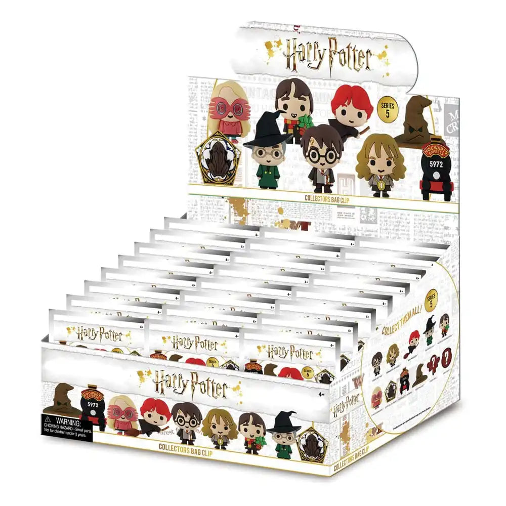Harry Potter 3D PVC-Taschenanhänger Series 5 Display (24) - Smalltinytoystore