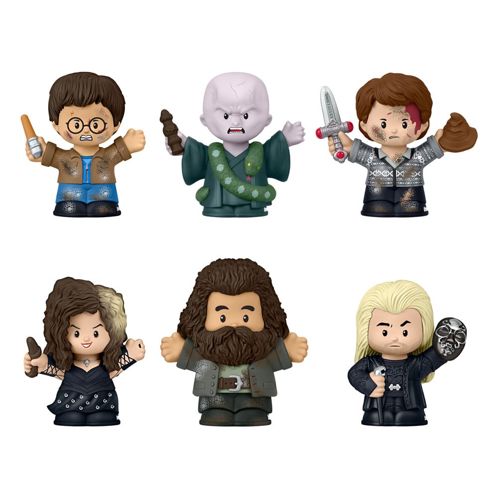 Harry Potter and the Deathly Hallows Little People Collector Minifiguren 6er-Pack 7 cm - Smalltinytoystore