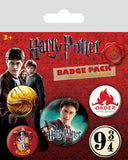 Harry Potter Ansteck-Buttons 5er-Pack Gryffindor - Smalltinytoystore