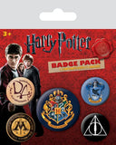 Harry Potter Ansteck-Buttons 5er-Pack Hogwarts - Smalltinytoystore