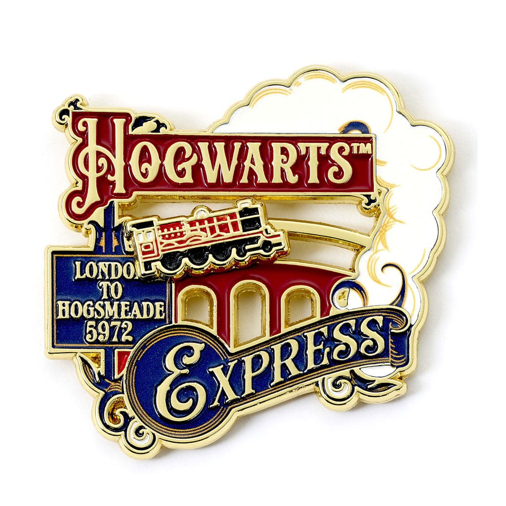 Harry Potter Ansteckpin Hogwarts Express (Goldfarben) - Smalltinytoystore