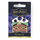 Harry Potter Ansteckpin Quidditch (Goldfarben) - Smalltinytoystore