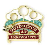 Harry Potter Ansteckpin Quidditch (Goldfarben) - Smalltinytoystore