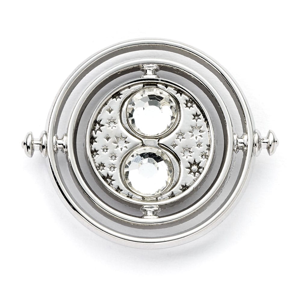 Harry Potter Ansteckpin Time Turner (Silberfarben) - Smalltinytoystore