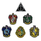 Harry Potter Aufnäher 6er-Pack Hauswappen - Smalltinytoystore