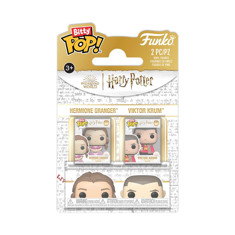 Harry Potter Bitty POP! Vinyl Figuren 2er-Pack Hermione & Krum 2,5 cm - Smalltinytoystore
