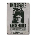 Harry Potter Blechschild Undesirable No. 1 15 x 21 cm - Smalltinytoystore