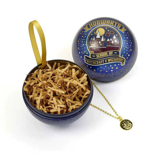 Harry Potter Christbaumschmuck mit Halskette Hogwarts School of Witchcraft and Wizardry - Smalltinytoystore