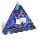 Harry Potter: Deathly Hallows drehende Halskette Geschenkset (Silberfarben) - Smalltinytoystore