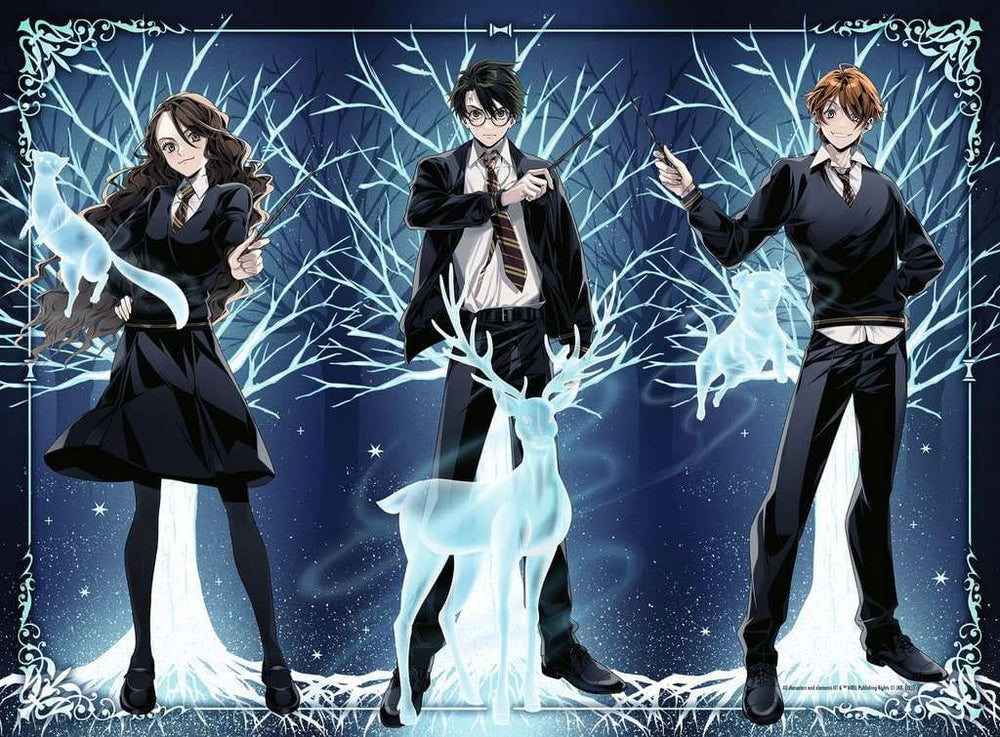 Harry Potter Glow-in-the-Dark Puzzle Leuchtender Patronus (500 Teile) - Smalltinytoystore