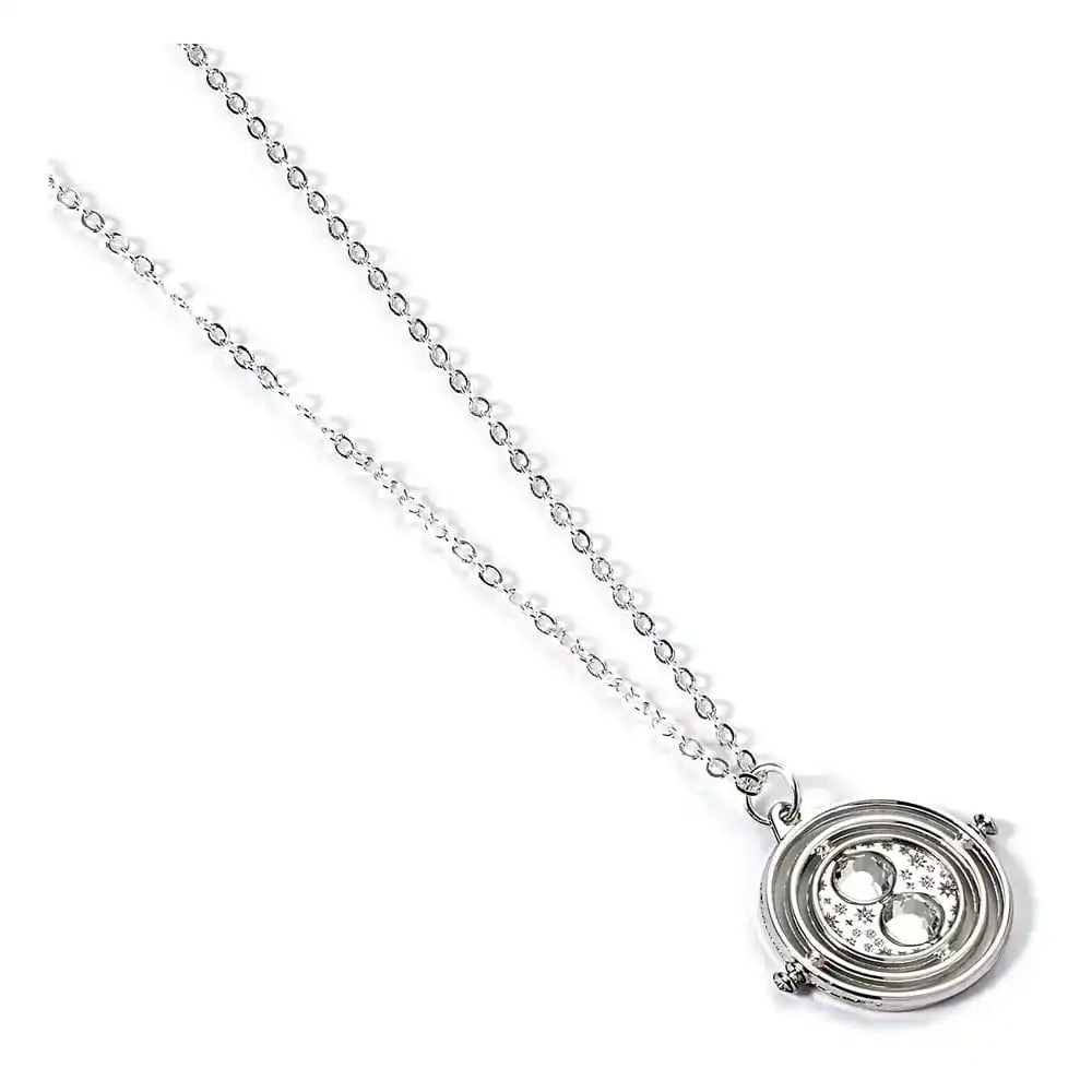 Harry Potter Halskette Time Turner Anhänger (Silberfarben) - Smalltinytoystore