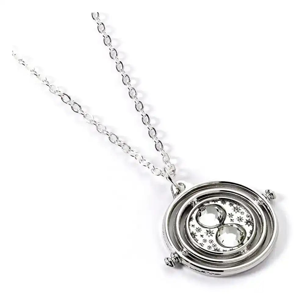 Harry Potter Halskette Time Turner Anhänger (Silberfarben) - Smalltinytoystore