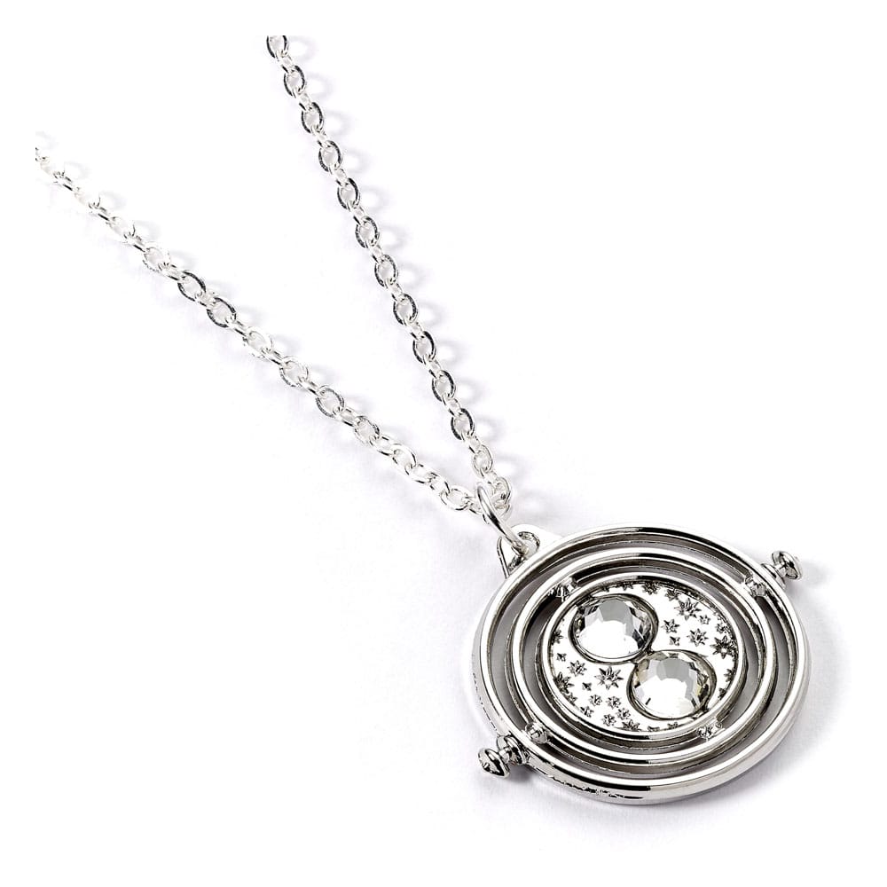 Harry Potter Halskette Time Turner Anhänger (Silberfarben) - Smalltinytoystore