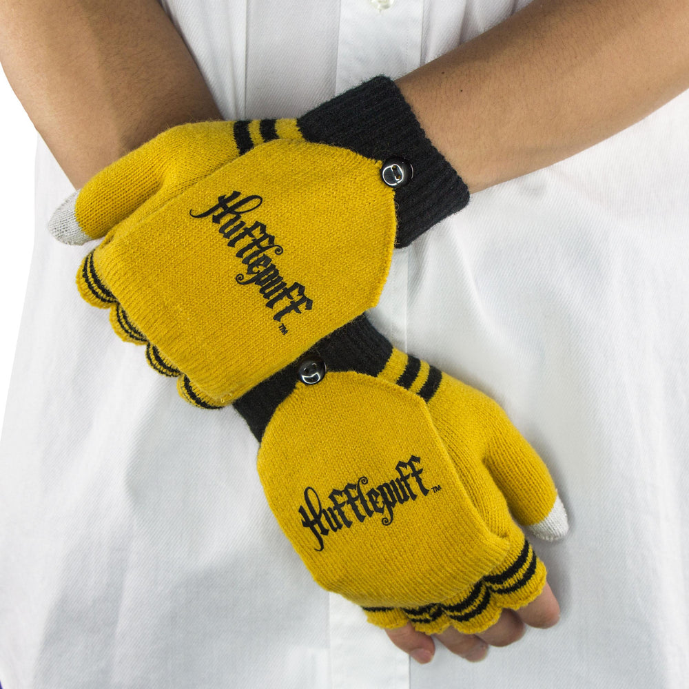 Harry Potter Handschuhe (Fingerlos) Hufflepuff - Smalltinytoystore