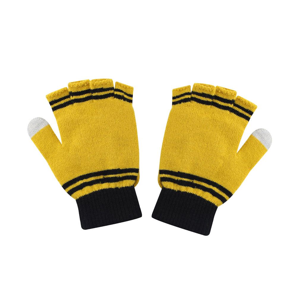 Harry Potter Handschuhe (Fingerlos) Hufflepuff - Smalltinytoystore