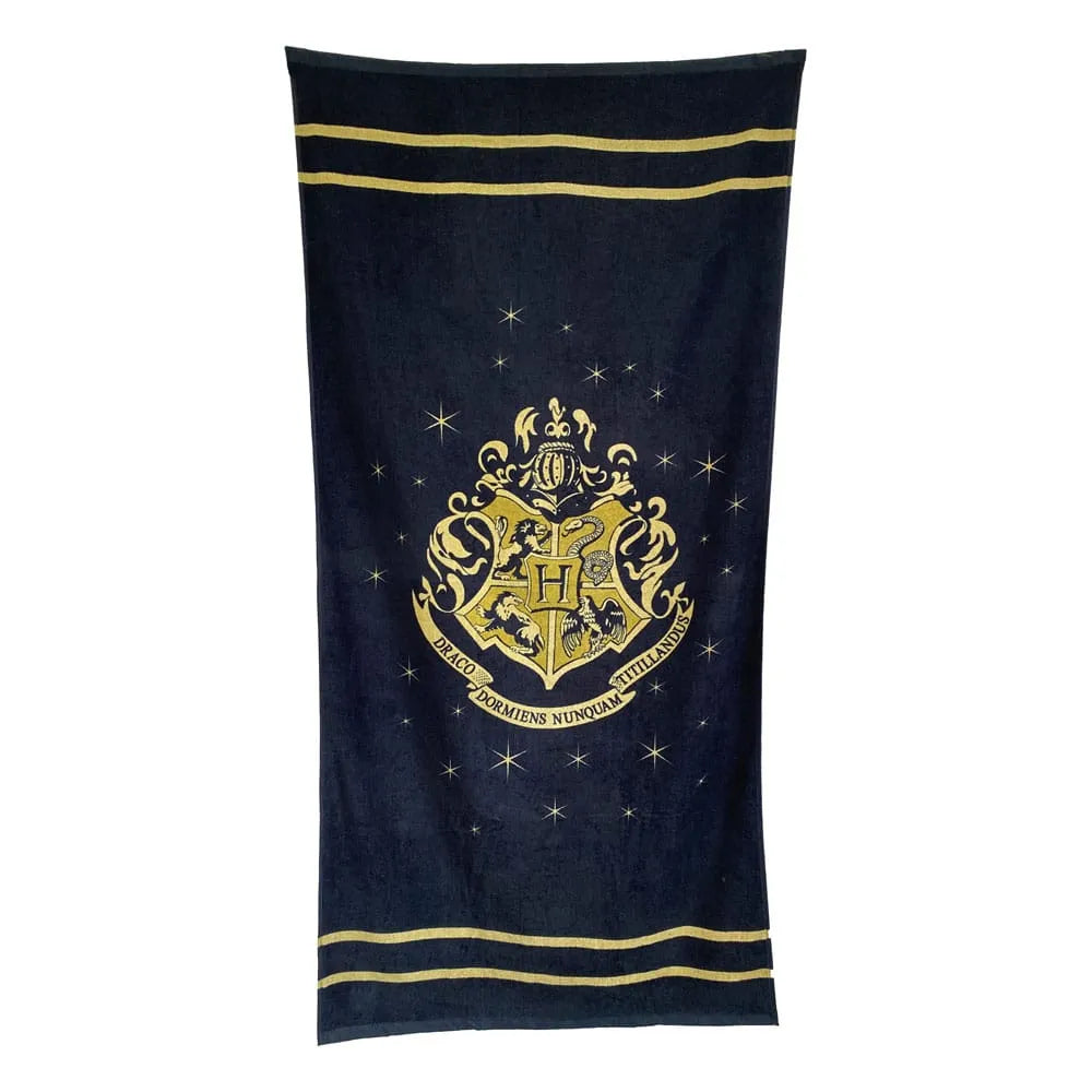 Harry Potter Handtuch Hogwarts Gold Crest 150 x 75 cm - Smalltinytoystore