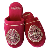 Harry Potter Hausschuhe Hogwarts Gold on Burgundy EU 38-43 - Smalltinytoystore