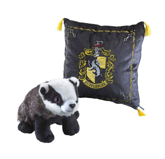 Harry Potter House Mascot Kissen mit Plüschfigur Hufflepuff - Smalltinytoystore