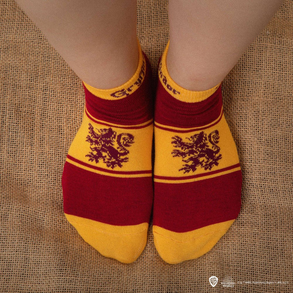 Harry Potter Knöchelsocken 3er-Pack Gryffindor - Smalltinytoystore