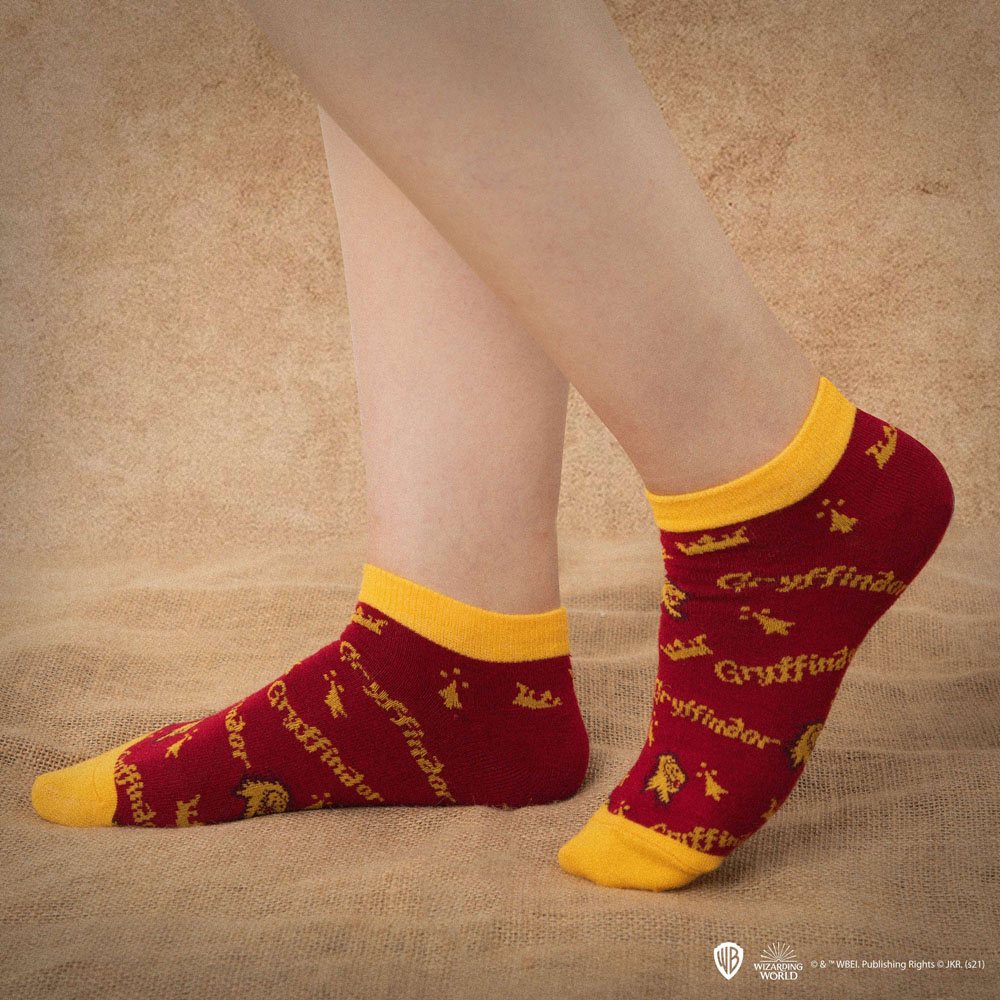 Harry Potter Knöchelsocken 3er-Pack Gryffindor - Smalltinytoystore