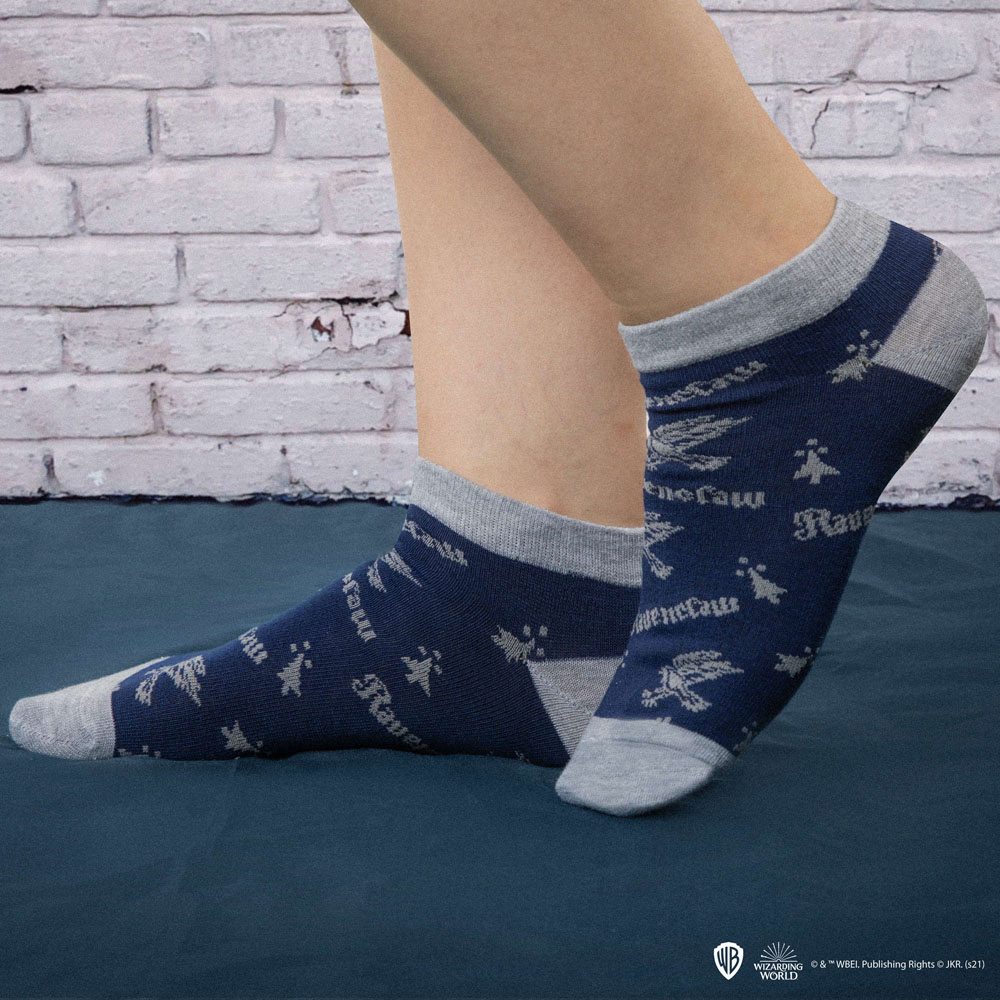 Harry Potter Knöchelsocken 3er-Pack Ravenclaw - Smalltinytoystore