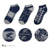 Harry Potter Knöchelsocken 3er-Pack Ravenclaw - Smalltinytoystore