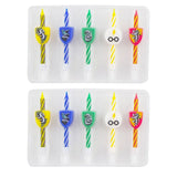 Harry Potter Kuchenkerzen 10er-Pack Logos - Smalltinytoystore
