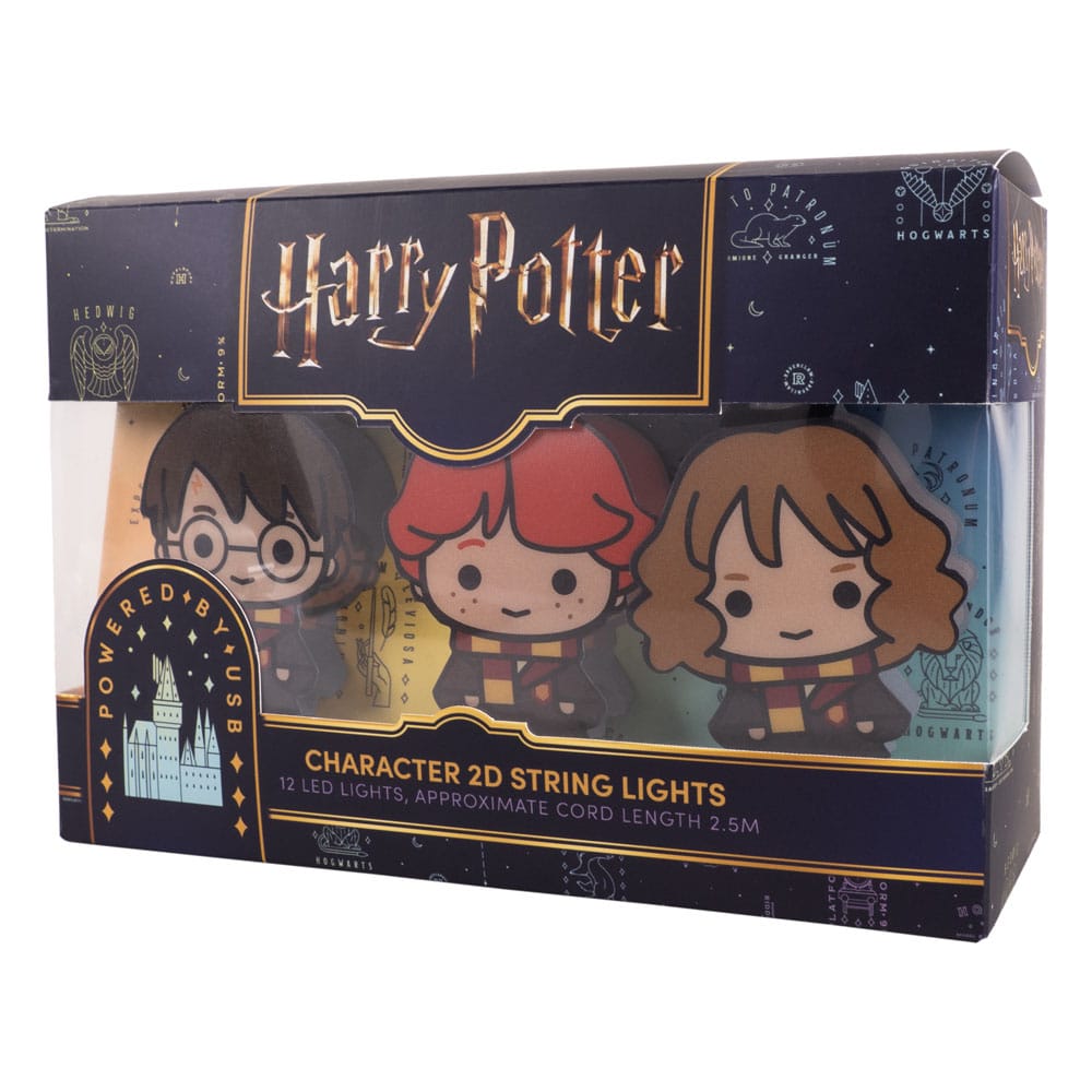 Harry Potter Lichterkette 2D Letter of Acceptance & Hedwig - Smalltinytoystore