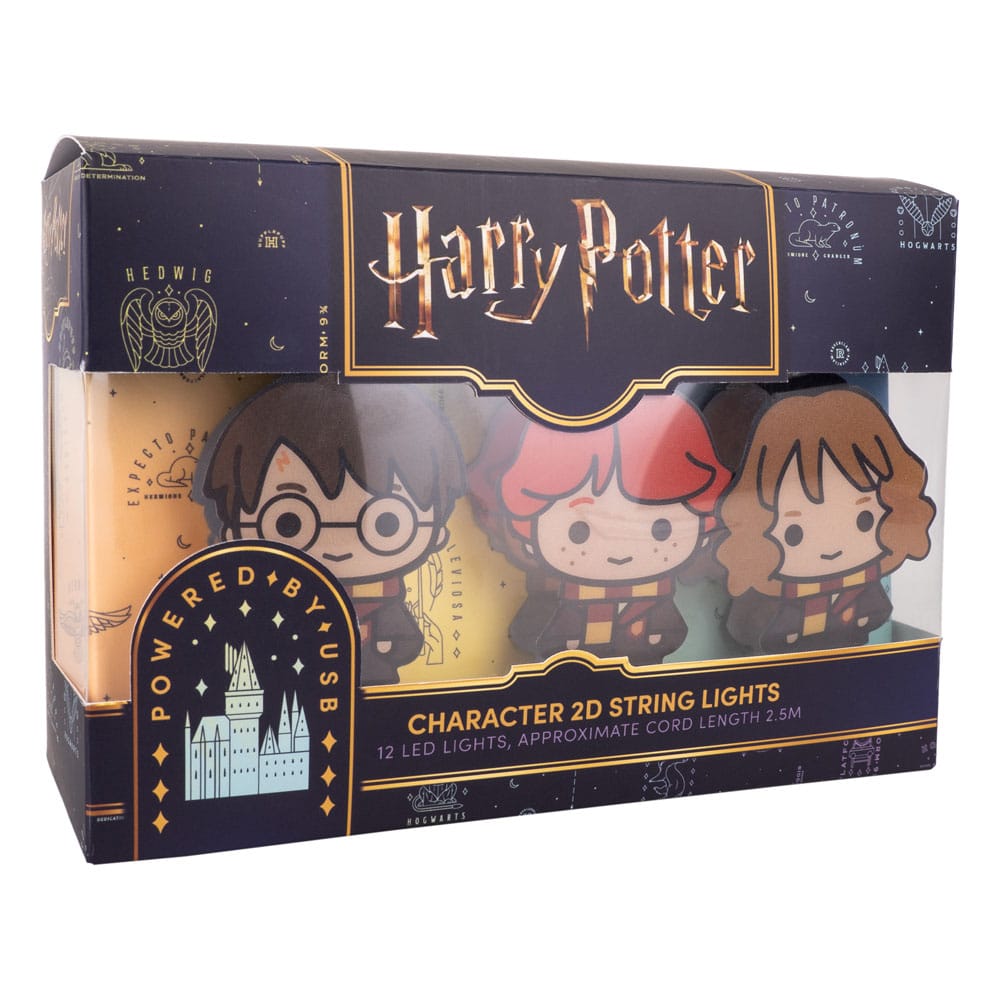 Harry Potter Lichterkette 2D Letter of Acceptance & Hedwig - Smalltinytoystore