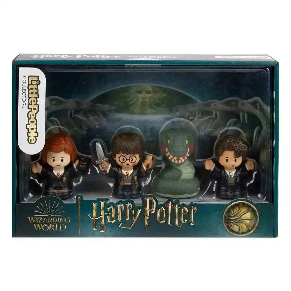 Harry Potter Little People Collector Minifiguren 4er-Pack Der Kammer des Schreckens 6 cm - Smalltinytoystore