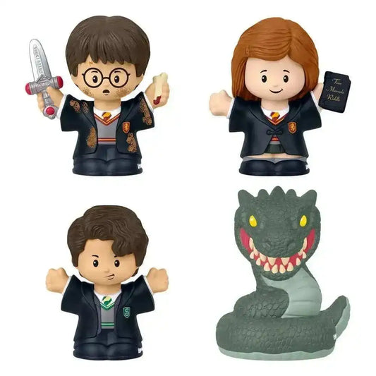 Harry Potter Little People Collector Minifiguren 4er-Pack Der Kammer des Schreckens 6 cm - Smalltinytoystore