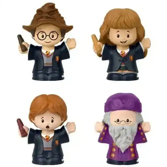 Harry Potter Little People Collector Minifiguren 4er-Pack Stein der Weisen 6 cm - Smalltinytoystore