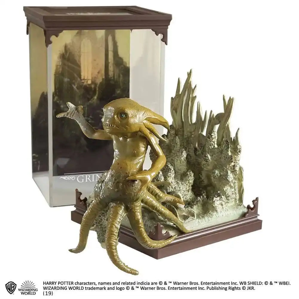 Harry Potter Magical Creatures Statue Grindylow 13 cm - Smalltinytoystore