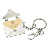 Harry Potter Metall Schlüsselanhänger Hogwarts Acceptance Letter - Smalltinytoystore