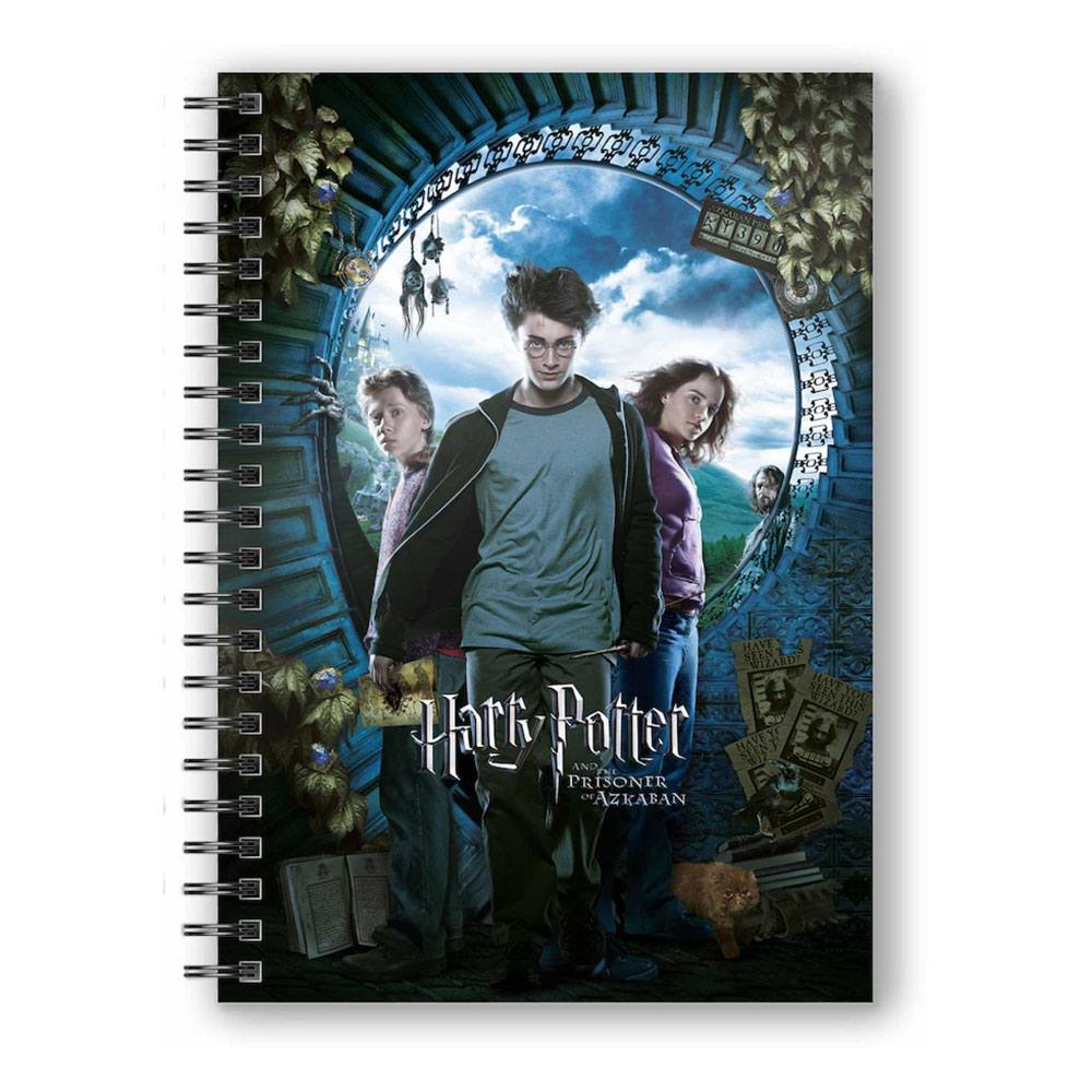 Harry Potter Notizbuch mit 3D-Effekt Harry Potter and the Prisoner of Azkaban - Smalltinytoystore