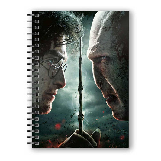 Harry Potter Notizbuch mit 3D-Effekt Harry Potter vs. Voldemort - Smalltinytoystore