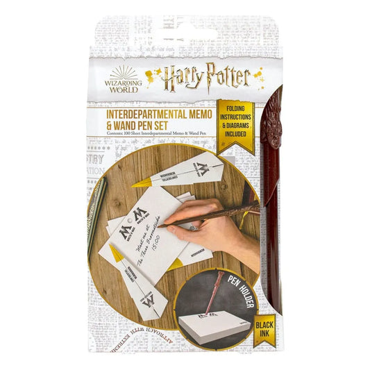 Harry Potter Notizzettel mit Zauberstabstift Hogwarts - Smalltinytoystore