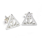 Harry Potter Ohrringe Deathly Hallow (Sterling Silber) - Smalltinytoystore