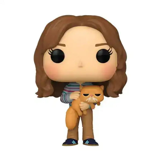 Harry Potter POP & Buddy! Movies Vinyl Figur Hermione w/Crookshanks 9 cm - Smalltinytoystore