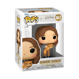 Harry Potter POP & Buddy! Movies Vinyl Figur Hermione w/Crookshanks 9 cm - Smalltinytoystore