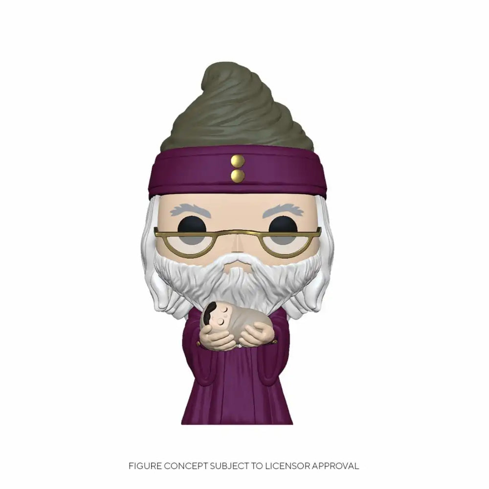 Harry Potter POP! Movies Vinyl Figur Dumbledore w/Baby Harry 9 cm - Smalltinytoystore