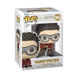 Harry Potter POP! Movies Vinyl Figur Harry w/Broom(Quidditch) 9 cm - Smalltinytoystore