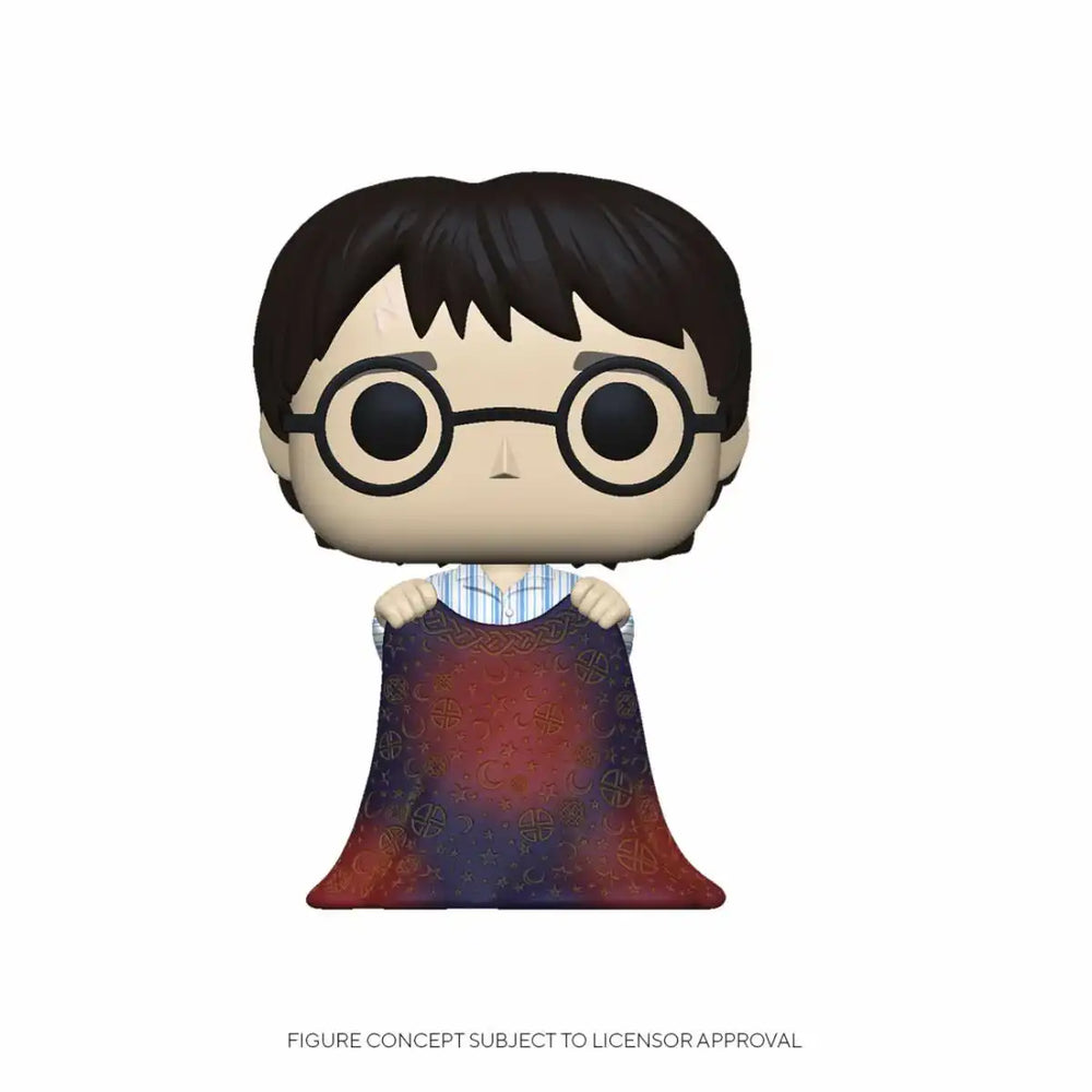 Harry Potter POP! Movies Vinyl Figur Harry w/Invisibility Cloak 9 cm - Smalltinytoystore