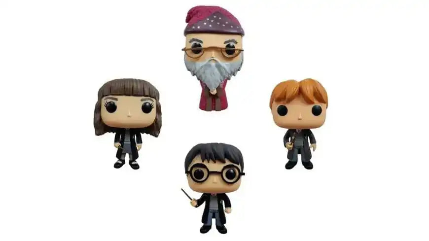 Harry Potter POP! Movies Vinyl Figuren 4er-Pack W1 9 cm - Smalltinytoystore