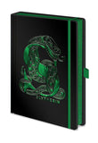 Harry Potter Premium Notizbuch A5 Slytherin Foil - Smalltinytoystore
