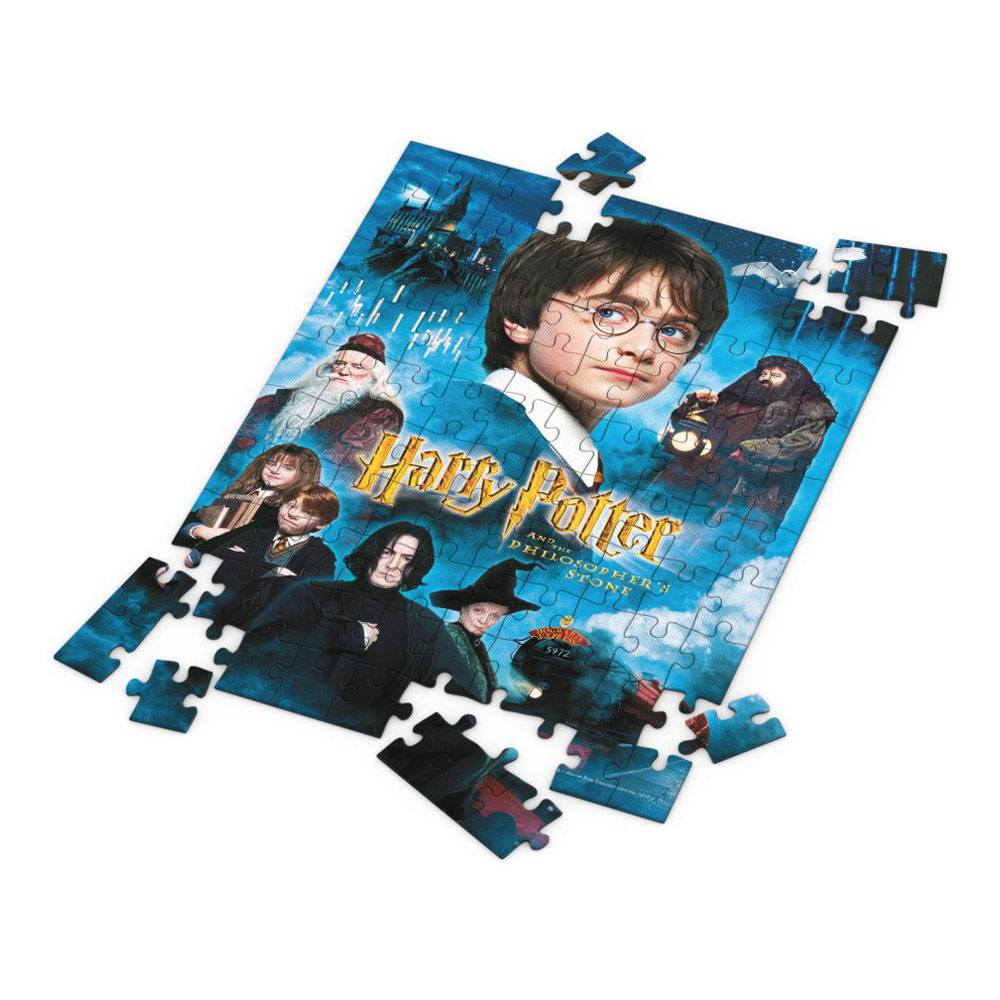 Harry Potter Puzzle mit 3D-Effekt Philosopher's Stone Poster (100 Teile) - Smalltinytoystore