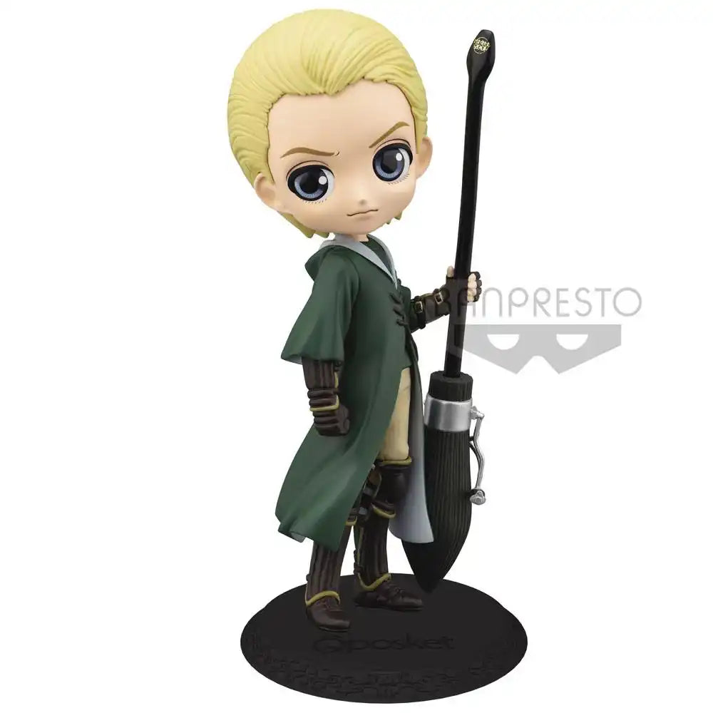 Harry Potter Q Posket Minifigur Draco Malfoy Quidditch Style Version A 14 cm - Smalltinytoystore