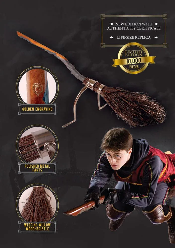 Harry Potter Replik 1/1 Feuerblitz Flugbesen 2022 Edition - Smalltinytoystore