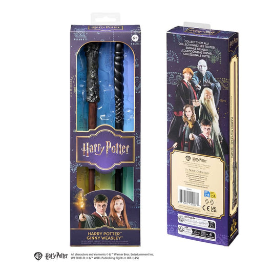 Harry Potter Rollenspiel Doppelpack Zauberstäbe Harry Potter & Ginny Weasley 30 cm - Smalltinytoystore