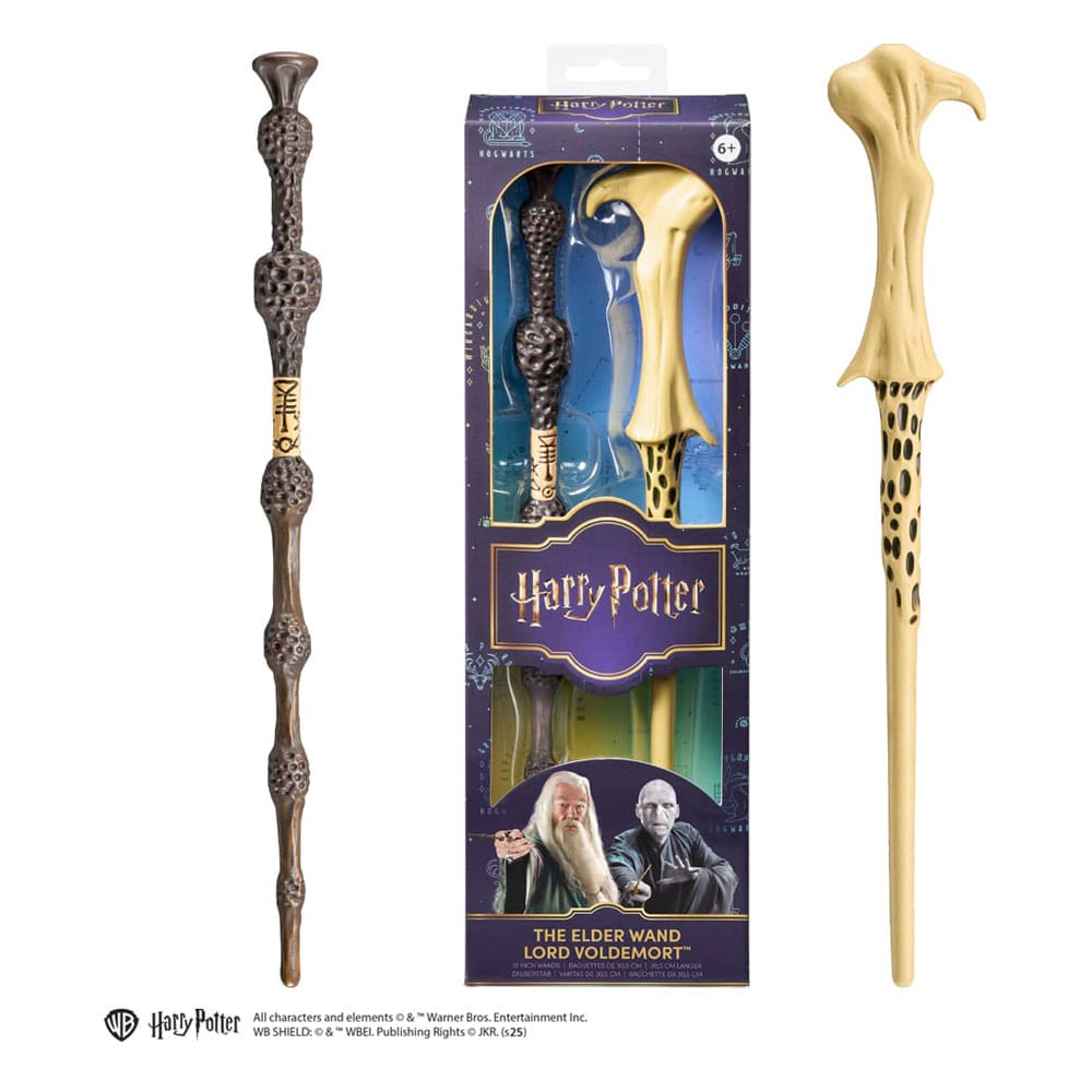 Harry Potter Rollenspiel Doppelpack Zauberstäbe The Elder & Lord Voldemort 30 cm - Smalltinytoystore
